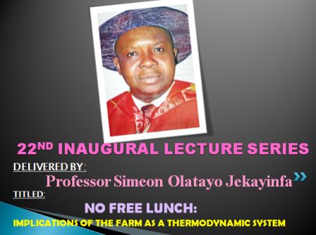 LAUTECH 22nd Inaugural Lecture Series