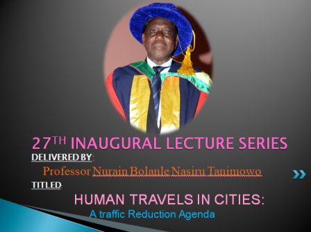 LAUTECH 27th Inaugural Lecture Series